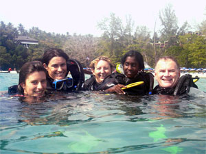 L to R: Kate, Michelle, Kerrie, Brenna, Dermot