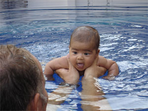 Abbie - water baby