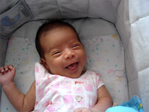 Abbie - happy baby