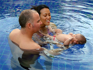 Abbie - water baby