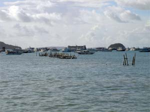 Remains of the old pier, Chalong