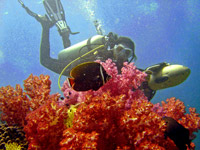 DPV fun at Shark Point, Phuket