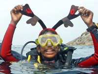PADI student