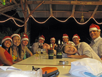 Christmas dinner, Phuket 2010