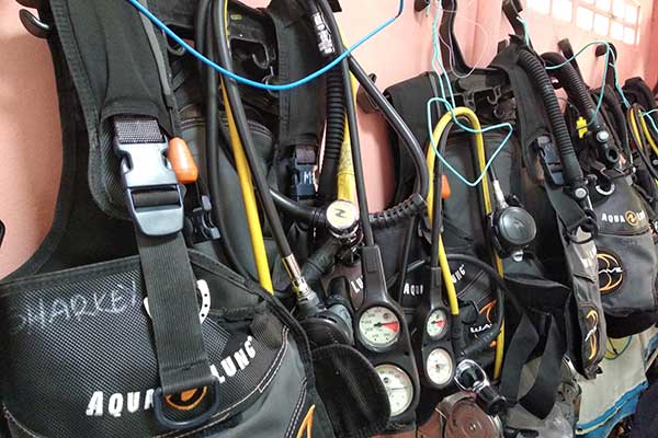 Dive equipment Phuket