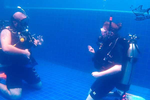 Refresher course for Rescue divers