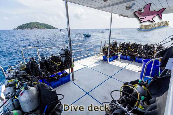 MV Pawara - dive deck