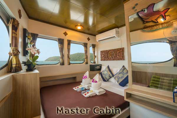 MV Pawara - master cabin