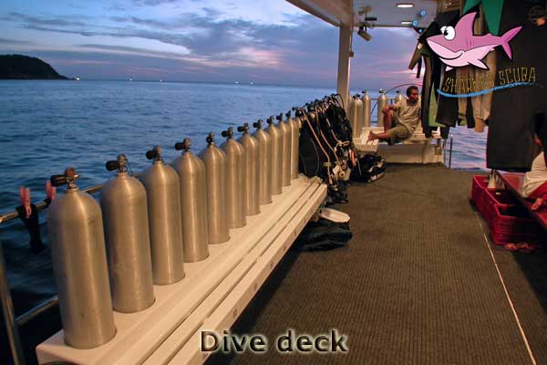 Somboon 3 - Dive deck